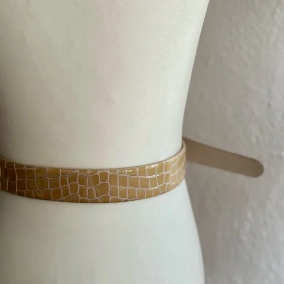 80’s VIBE: Paloma Wool Faux Snakeskin Belt (S/M)